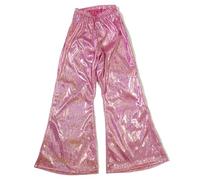 Children's Glitter Pants - Pantalon À Paillettes pour Filles Costume De Scène Pantalon De Yoga avec Queue Pantalon pour Bébé Danse du Ventre Et Spectacles De Groupe (9-10 Years)