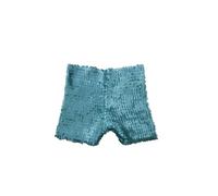 Children's Glitter Pants - Short De Scène Extensible pour Danseuses and Shine (Blue1 10-12 Years)