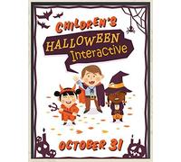 Children's Halloween Interactive: Activities Book For Kids, Math, Literacy, Tracing, Puzzle And More!