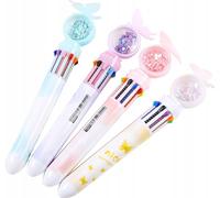 CHILDREN'S LENGTH KIT avec paillettes 10in1 couleurs MULTI-COLOURED 4 pièces
