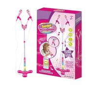 Children's Microphone Toy, Kids Duals Microphone Karaoke Machine with Colorful Light | Music Performance Toy, Encourages Imagination, Ideal for Parties