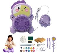 children's mini pottery disc making turntable,Jouet Potier Électrique (A)