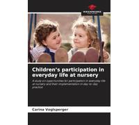 Children's participation in everyday life at nursery