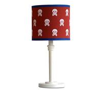 Children's Table Lamp Bedroom Bedside Lamp with Cute Fabric Shade Environmentally Friendly Materials for Living Room Office Family (Color : E) (D)