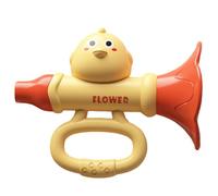 Children's Toy Trumpet, Educational Bird Horn, ABS Portable Instrument for Home, Kindergarten, and Nursery Use, Perfect for Young Musicians, for Easy Handling, 4.72x2.75x3.93 inches