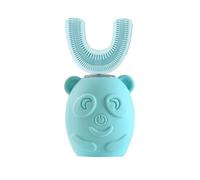 Children's U-shaped Electric Toothbrush Baby Lazy Fully Automatic Sonic U-shaped Toothbrush Intelligent(C,Small)