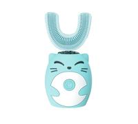 Children's U-shaped Electric Toothbrush Baby Lazy Fully Automatic Sonic U-shaped Toothbrush Intelligent(A,Small)