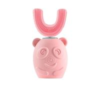 Children's U-shaped Electric Toothbrush Baby Lazy Fully Automatic Sonic U-shaped Toothbrush Intelligent(B,Small)