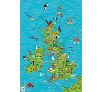 Childrens Wall Map of the United Kingdom and Ireland by Collins Kids Other Book Collins Maps, (Auteur)