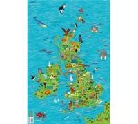 Childrens Wall Map of the United Kingdom and Ireland by Collins Kids Other Book Collins Maps, (Auteur)