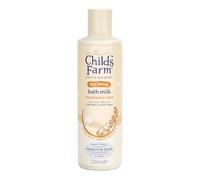 Childs Farm OatDerma Lait de bain sans parfum, hydratation apaisante pour peaux sensibles, émollient, bébé, enfants, 250 ml