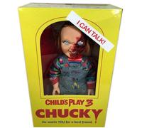 Child's Play 3 Talking Pizza Face Chucky 15 Inch Mega Figure