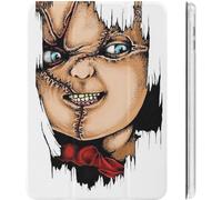 Child's Play Chucky Ipad Case 2020 Matériau Tpu Antichoc Réglage Automatique De L'angle De Veille/Réveil Mignon Transparent Housse De Protection 10.2in