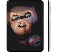 Child's Play Chucky Ipad Case 2020 Matériau Tpu Antichoc Réglage Automatique De L'angle De Veille/Réveil Mignon Transparent Housse De Protection 10.2in