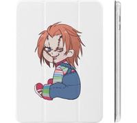 Child's Play Chucky Ipad Case 2020 Matériau Tpu Antichoc Réglage Automatique De L'angle De Veille/Réveil Mignon Transparent Housse De Protection 10.2in