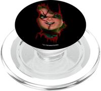 Child's Play Here's Chucky Peeking Through Wall PopSockets PopGrip pour MagSafe