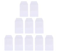 CHILDWEET 10 Pièces Porte-stylos de Médecin en Pvc Blanc, Petit Étui