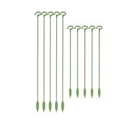 CHILDWEET 10 Pièces Support Portable pour Plantes Support de Support d'orchidée Tige Unique Piquet de Soutien Croissance des orchidées Fixe Plantes bâtons pour Fleurs intérieur Jardinage