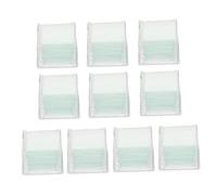 CHILDWEET 1000 pièces Lot Couvre-objets Carrés pour Microscope Verre de Couverture Pré-nettoyé Non-buée sans Bulles Emballage Sous Vide Boîtes pour Laboratoire et Recherche