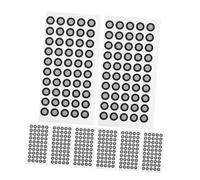 CHILDWEET 1100pièces Marqueurs De Positionnement pour Scanner Points De Marquage Réfléchissants à Contraste Élevé Autocollants pour Numérisation Réutilisables Points De Repère De Référence p