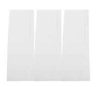 CHILDWEET 125 Pièces Bavoirs Dentaires Jetables Blancs en Tissu Déchirure Résistante et Protecteurs pour Soins Oraux en Milieu Hospitalier