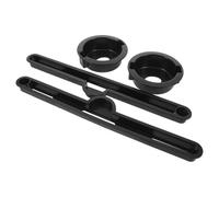 CHILDWEET 2 Ensembles Folding Desk Accessories with Spill-Resistant Cup Holders and Card Slot Inserts for Bed Laptop Tables Lightweight Plastic Foldable Parts for Home Office and Travel