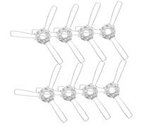 CHILDWEET 20 Pièces Support De Ressort Abat-Jour Adaptateur De Clip D'ampoule Support De Lampe Porte-Abat-Jour Rond Clip sur La Lampe Pinces à Ampoule Le Fer Les Lampes Clip De Fixation