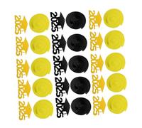 CHILDWEET 30 Pièces Décorations Suspendues Chapeaux de Remise de Diplômes pour Plafond de Salle de Classe Décorations Papier et Plastique Faciles à Installer pour Fête de Graduation