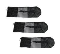 CHILDWEET 3pcs Paquet de Yoga en Filet pour Tapis de Yoga Noir en Polyester et Nylon Faciles à Transporter Ranger pour Sports de Plein Air
