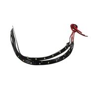 CHILDWEET 4 pièces Bande LED Auto Étanche Blanc pour Décoration Intérieure Voiture Bateau Lumière Ambiance Adhésive et Polyvalente