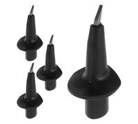 CHILDWEET 4 Pièces Embouts Universels et Adhérence en Acier Tungstène Pointe Renforcée pour Stabilité Améliorée pour Bâtons de Randonnée et Ski