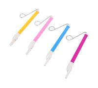 CHILDWEET 4 pièces Sifflet à Glissière Garçon Fille Plastique Couleurs Instrument de Musique Cadeau Fête Garçon Fille
