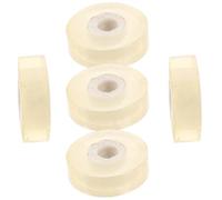 CHILDWEET 5 Rouleaux Ruban de Greffage, Bande de Greffe Extensible pour Plantes et Avocatiers, 5 Rouleaux, Beige, PE, Auto-adhésif, Extensible Croissance, Découpable, pour Greffage