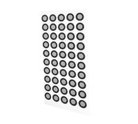 CHILDWEET 50 pièces Marqueurs de Point Marquage Réfléchissants pour Scanner Points de Suivi Haute Réflectivité Résistants Déchirure Amélioration Précision et Performance Numérisation