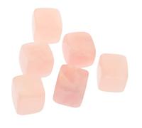 CHILDWEET 6pièces Pierre à Whisky Réutilisable Quartz De Glaçons Pierre pour Boissons Accessoire Pratique pour Whisky Et Autres Drinks