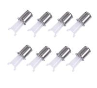 CHILDWEET 8pcs Accessoires Tête de Rechange pour Coupe Poil de Nez en Acier et Plastique Blanc, Tête Amovible Confortable pour Zone Bikini et Oreilles