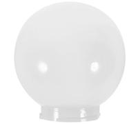 CHILDWEET Abat-jour Sphérique en Acrylique Laitonné 25 Cm de Diamètre, Cache-ampoule Léger pour Lampe Extérieure et Applique Murale, Remplacement pour Jardin et Porche, Éclairage Domestique