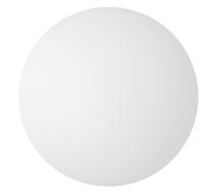 CHILDWEET Abat-Jour Suspendu Sphérique en Plastique Rotomoulé Blanc, Diamètre 15 CM, Trou 6 CM, pour Lampadaire Extérieur et Parc