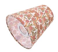 CHILDWEET Abat-jour Tissu Floral Vintage pour Lampe Murale Table Compatible Douille Élégant Cache-lampe Style Ferme pour Chambre et Salon Dimensions