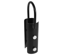 CHILDWEET Accessoire Escalade en Acier Inoxydable Noir pour Corde de Battle Rope et Training Rope Installation Facile, Design Polyvalent pour Salle de Sport à Domicile
