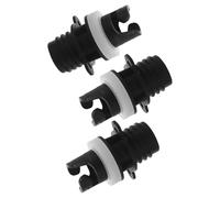 CHILDWEET Adaptateur de gonfleur de Planche à pagaie, Adaptateur de Conversion de Pompe pour Bateau Gonflable, Lot de 3, PVC, Installation Rapide, pour Outdoor Adventure et Fishing Trips