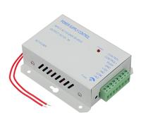 CHILDWEET Alimentation Électrique Compatible Lecteur RFID et Contrôleur D'accès 12v 3a Design Compact en Métal, Sortie Nc/no pour Contrôle D'accès aux Portes