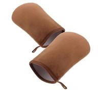 CHILDWEET Applicateur Autobronzant Mains, Moufles en Tissu Floqué Doux, 1 Paire, Répartition Uniforme de Lotion Corporelle, Alternative sans Soleil Bronzage Naturel Traces, Usage Beauté
