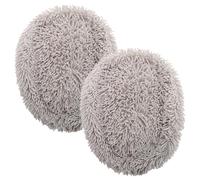 CHILDWEET Balai-Serpillère Télescopique 2 Pcs Têtes de Brosse Chenille Douce Anti-Rayures Manches Longs Réglables pour Lavage Auto Bateau Camping-Car - Nettoyage Intérieur et Extérieur