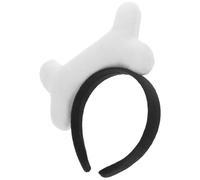 CHILDWEET Bandeau Os Peluche Halloween pour Fête Accessoire Tête Drôle et Adorable pour Décoration Cosplay et Costume