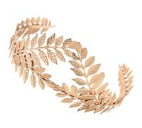 CHILDWEET Bandeau pour Cheveux Mariage en Alliage Doré Style Déesse Simple Élégant Accessoire de Costume Feuille pour Mère et Épouse Cérémonie de Mariage