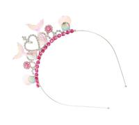 CHILDWEET Bandeau pour Filles Sirène Couronne Étincelante, Accessoire Cheveux Élégant et Polyvalent pour Décoration Capillaire de Fête