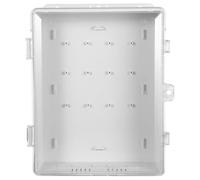 CHILDWEET Boîte de Jonction Électrique Étanche en Plastique Couvercle Transparent Boîtier de Distribution Extérieur pour Câbles et Équipements Électriques Protection L’Humidité pour