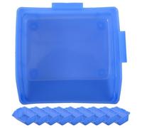 CHILDWEET Boîte de Rangement Plastique pour Composants, Bleue | Pp, Empilable et Facile à Assembler, Catégorisation Claire, Usage Atelier et Stockage Organisé