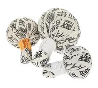 CHILDWEET Boules de Massage à Base D'herbes Médicinales Chinoises Pures, Lot de 3 Pièces en Tissu Non Tissé Blanc, Favorisent la Circulation Sanguine et Soulagent les Couleur Aléatoire